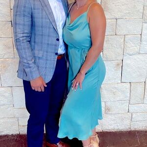 North End - Sage Green Maxi Dress - Size M